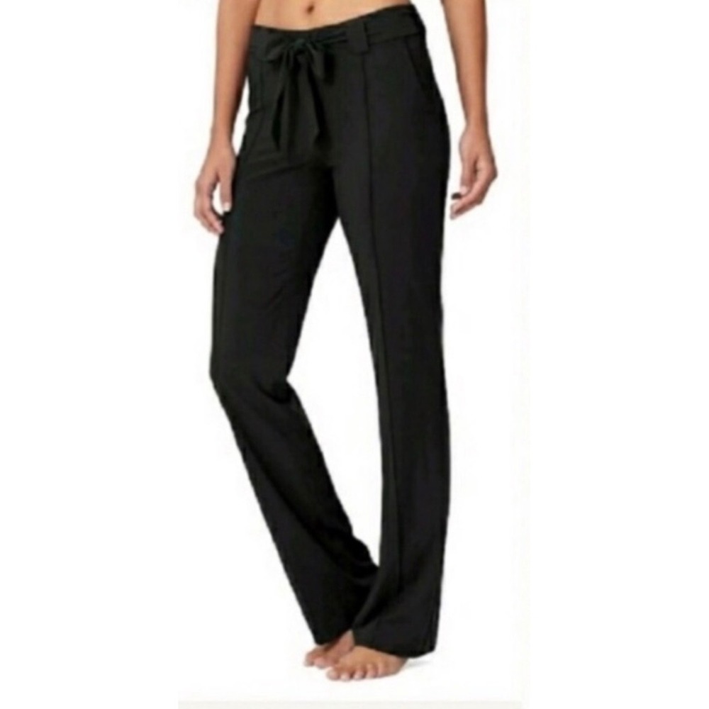 Athleta Black Destination Wide Leg Pants Size 2